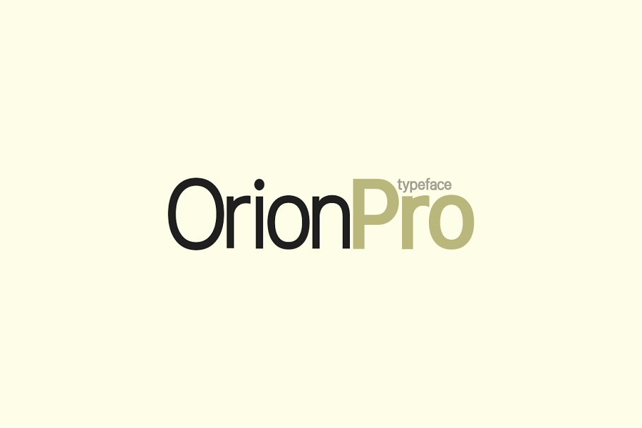 Ejemplo de fuente Orion